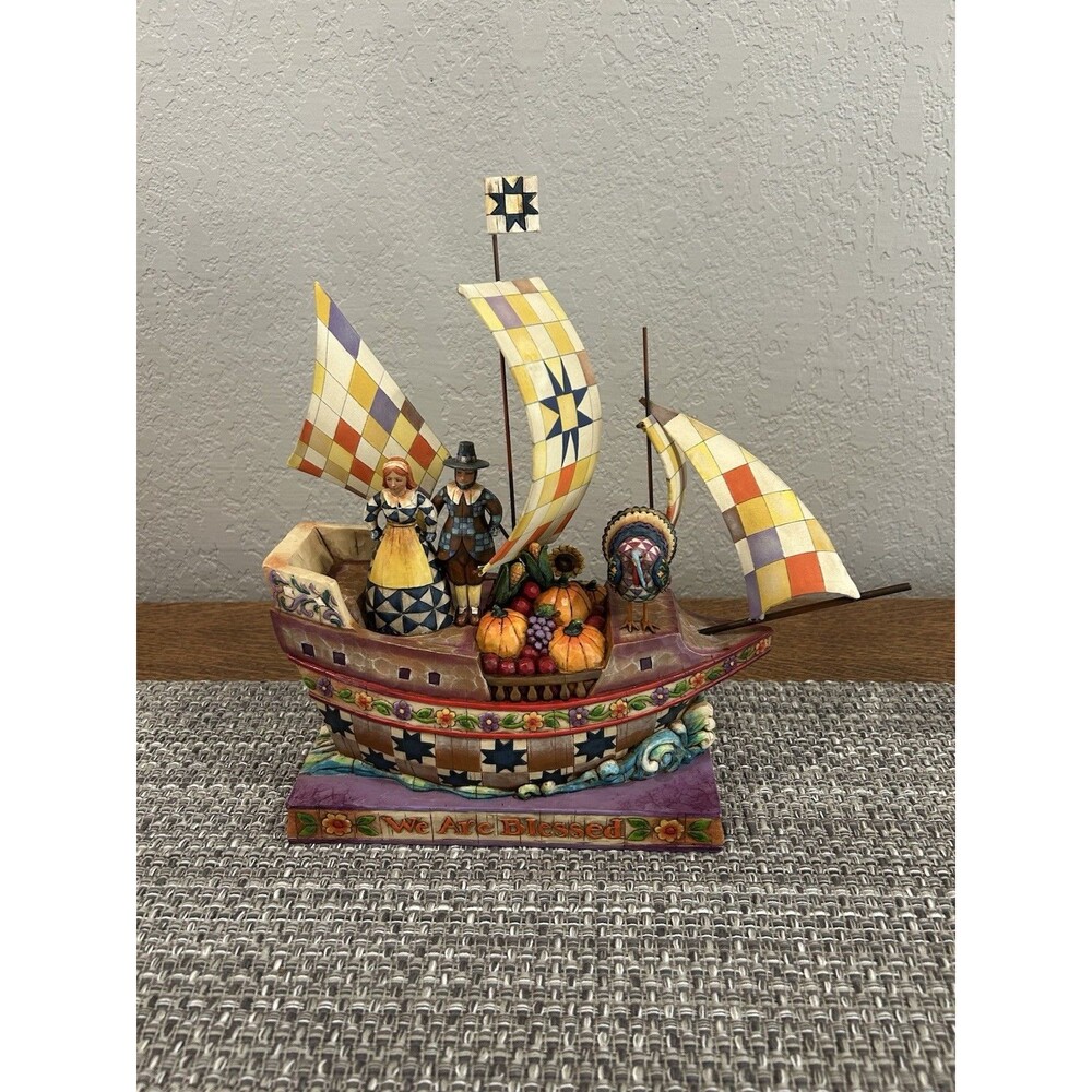 Jim Shore Figurine - Heartwood Creek - Seeking Hope, Bounty and Joy #4002860